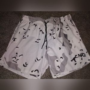 NFQ Athletic Shorts Grey Chips